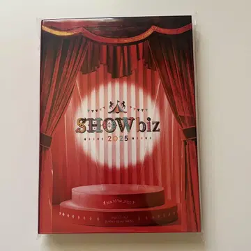SHOWbiz 2025 Blu-ray 미개봉 새상품