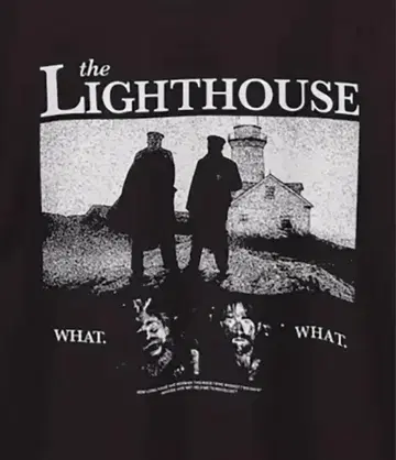 THE LIGHTHOUSE 라이트하우스 영화 티셔츠 레어 호러 A24