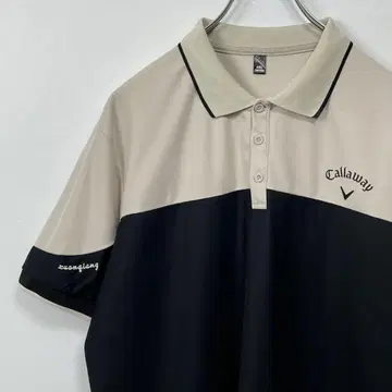캘러웨이 반팔 피케 셔츠 골프웨어 4XL