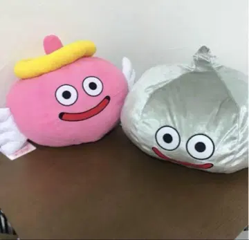 [미사용 새상품] 드래곤 퀘스트 슬라임 봉제 인형 2세트