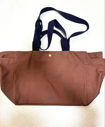 HAY WEEKEND BAG 브라운 x 네이비