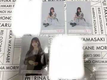 사쿠라자카46 나카지마 유즈키 브로마이드 컴프 5종 125장