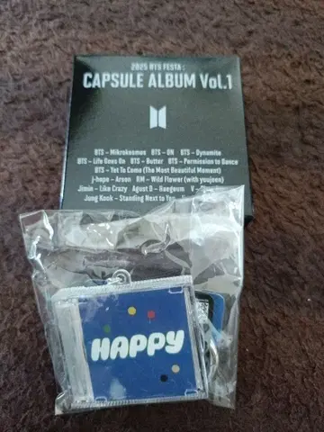 2025 BTS CAPSULE ALBUM Vol.1 HAPPY ver
