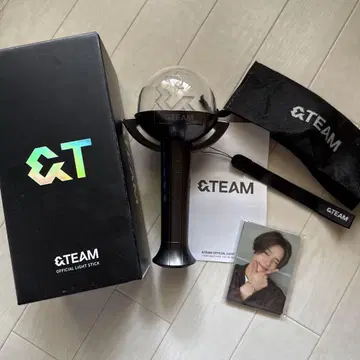 &TEAM 공식 응원봉 비품 포함 트레이딩 카드