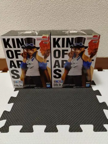 ONE PIECE 피규어 KING OF ARTIST 사보 2개 세트