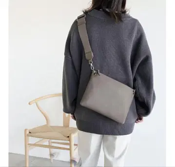 도키코(yuki)님 콜라보 소가죽 숄더백 사코슈 베이지