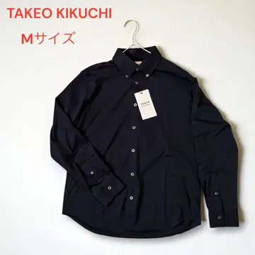 새상품 TAKEO KIKUCHI 긴팔 셔츠 M 사이즈, 신축성 있음
