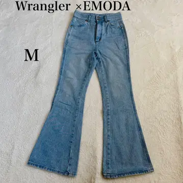 랭글러 EMODA 플레어 데님 라이트 블루 M 부츠컷