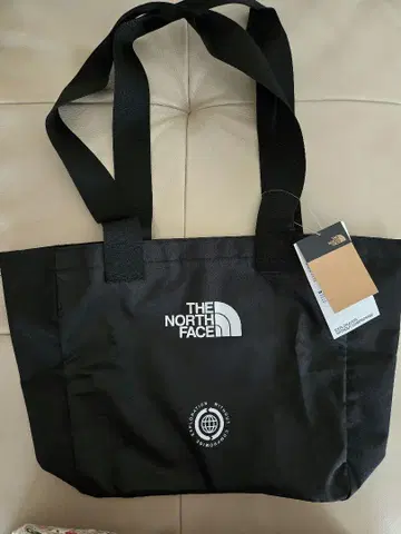 THE NORTH FACE 에코백 블랙 약 27 x 38cm