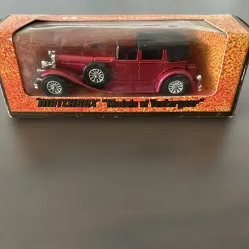 새상품 쇼와 레트로 MATCHBOX 1930 Model J 듀센버그