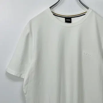 HUGO BOSS 자수 로고 티셔츠