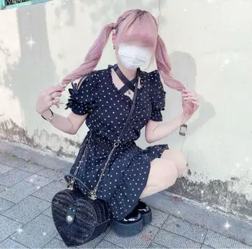 시크릿허니 양산형 이모 짱 착용 원피스