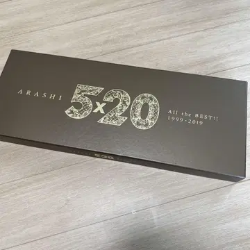 ARASHI 5 x 20 All the BEST!! 1999-2019