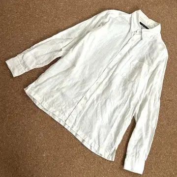 존불 Makerhood Shirt 린넨 100% 화이트 M