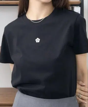 MARY QUANT x PUBLUX / 자수 T셔츠