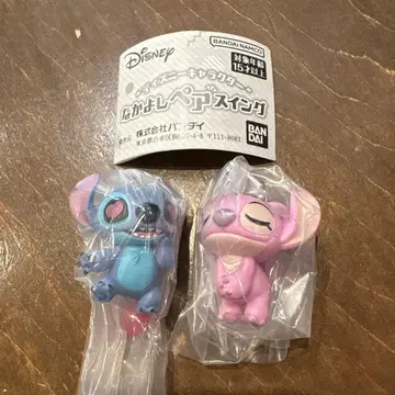 디즈니 캐릭터 사이좋은 페어 스윙 스티치&엔젤