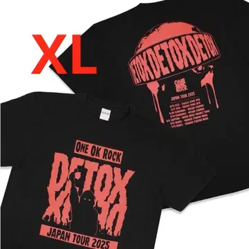 one ok rock 원오크락 2025 DETOXJAPAN 티셔츠