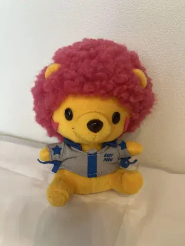 Disney 아프로 푸우 BABY 봉제 인형 레어 레트로