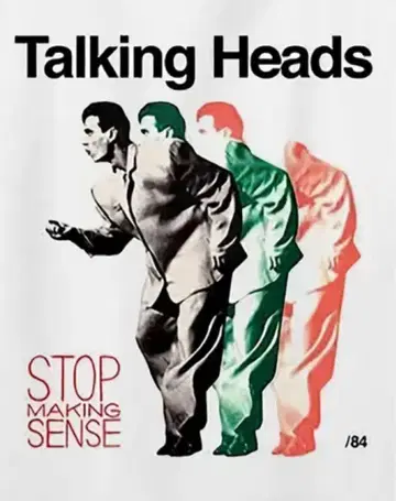 토킹 헤즈 T셔츠 Talking Heads 데이비드 번