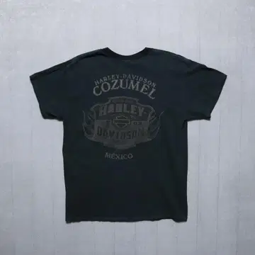 Harley-Davidson 2314 링거 티셔츠 M 그린