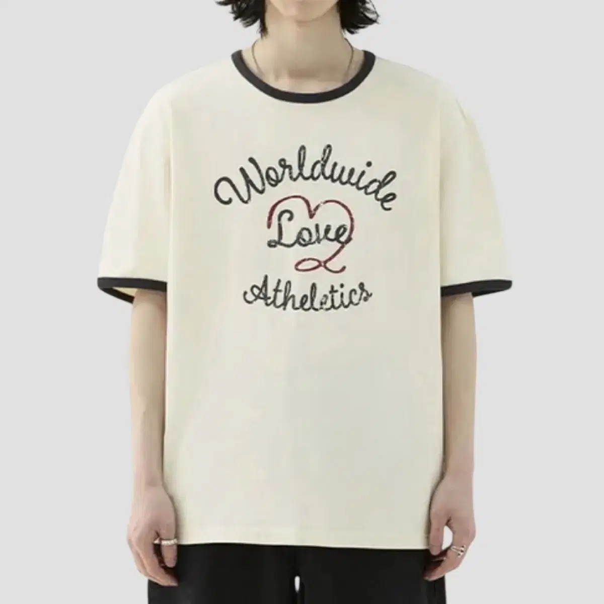 MIM the wardrobe☆MIMTHE PATCHWORK T-SHIRT MUSINSA公式 | MIMTHEWARDROBE Mimder Patchwork T-Shirt_White