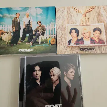 GOAT 초회생산한정판A CD+Blu-ray, B 일반ver 3Set