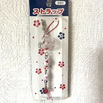 희귀! 키티 스트랩 풍령