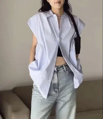CLANE 클라네 NUANCE SHOULDER OVER SHIRTS