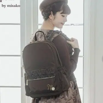 아오키 미사코 시마무라 백팩 브라운 시마미사