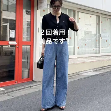 라이트 온스 데님 베이커 이지 팬츠 블루 38