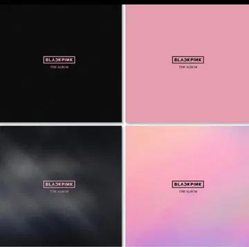 BLACKPINK K팝 걸그룹 CD 4장 세트 미개봉 새상품