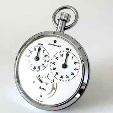 [ 고급 회중시계 ] 융한스 JUNGHANS 스톱워치 새상품급