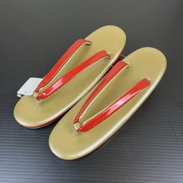 1점 한정 조리 프리 사이즈 1429 빨간색 금색 레드 골드 새상품