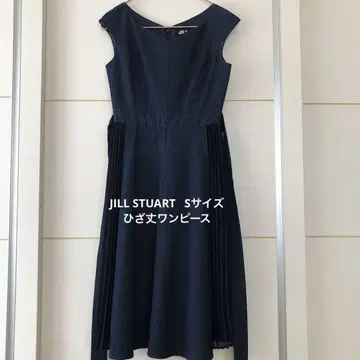 새상품급 JILLSTUART 질스튜어트 슬리브리스 무릎 기장 데님 원피스