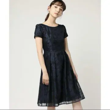 새상품급 아나이 펄 플로키 플레어 원피스