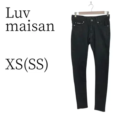 Luv maisan 러브메종 블랙 스키니 팬츠 XS (SS)