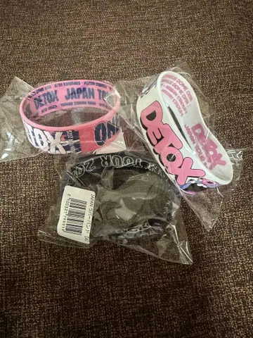 one ok rock 2025 DETOX JAPAN 러버 밴드 3종