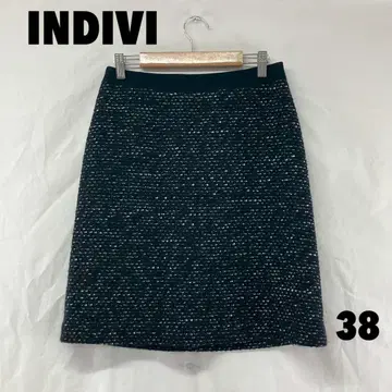 0209S INDIVI 미디 스커트