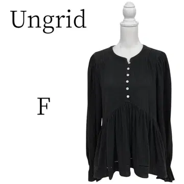 새상품급 Ungrid 언그리드 블랙 긴팔 튜닉 F