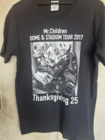 미스터 칠드런 DOME & STADIUM TOUR 2017 T셔츠