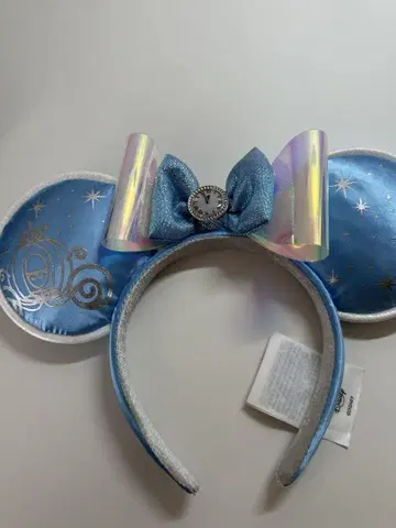 Disney 미키 귀 머리띠 파랑
