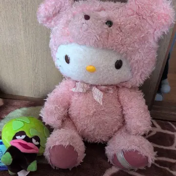 헬로키티 봉제 인형 핑크