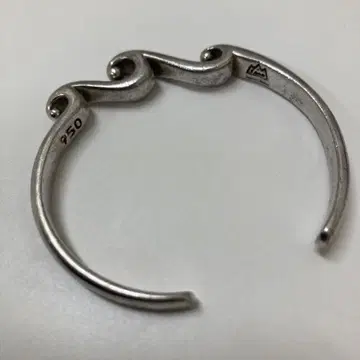 SAAD 실버 950 스월 디자인 뱅글