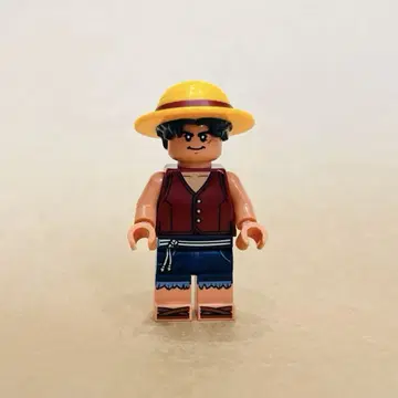 [미사용] LEGO [몽키 D 루피] 미니 피규어