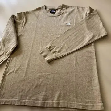 THE NORTH FACE NT82135 베이지 긴팔 티셔츠