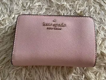 [중고] Kate Spade 핑크 접이식 지갑 BLUSH CLOU
