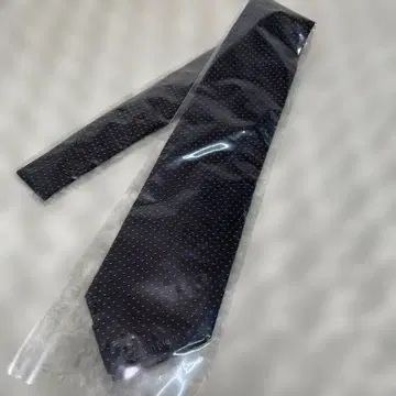 Calvin Klein 캘빈클라인 새 넥타이 블랙 계열 도트