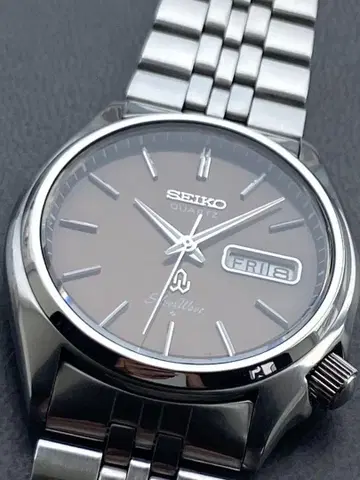 세이코 SEIKO 실버 웨이브 컨디션 최상 앤티크