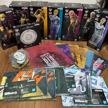 죠죠 제일복권 EVIL PARTY 라스트 보스 피규어 컴플리트