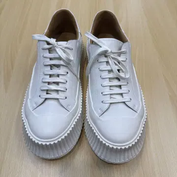 JIL SANDER 화이트 스니커즈